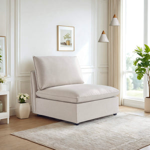 Modular Sofa Single Seat Module, Armless