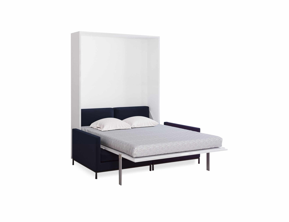 Sofá cama de pared con sofá de 2 plazas relleno de plumas, tamaño King Reino Unido