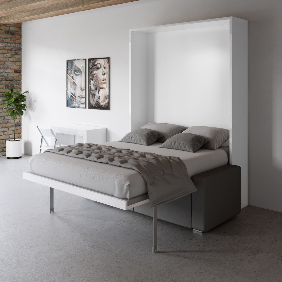 Compacting Sofa Add On for King Size Wall Beds