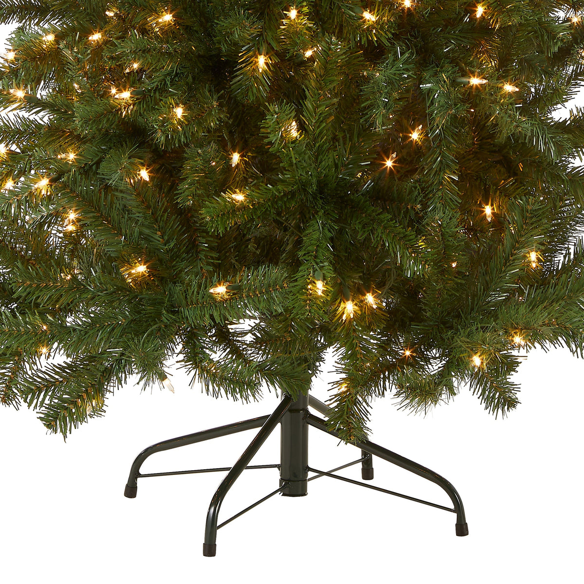5ft Pre Lit Spruce Christmas Tree, 300 Clear Lights