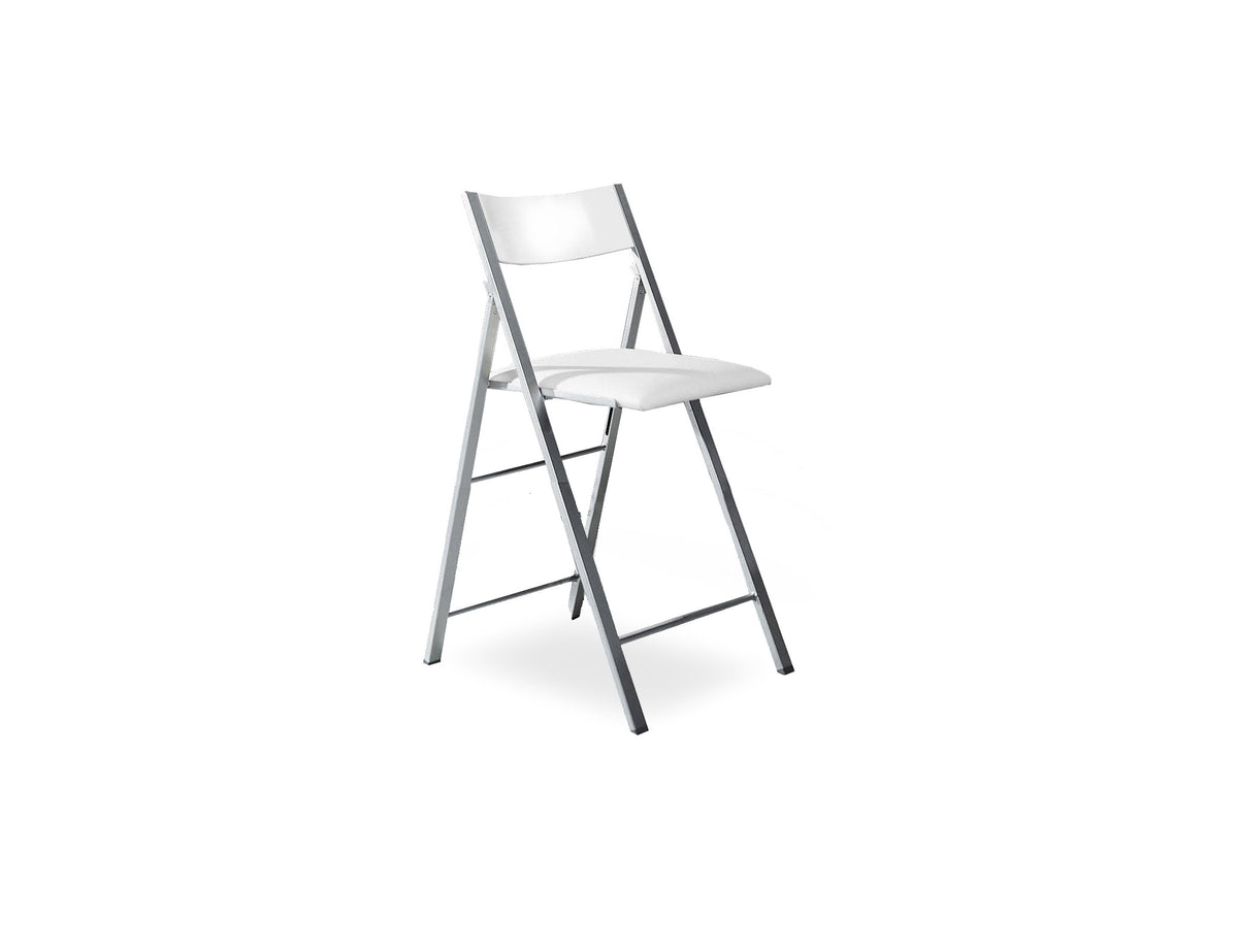Bar Height Folding Chairs, Set of 4