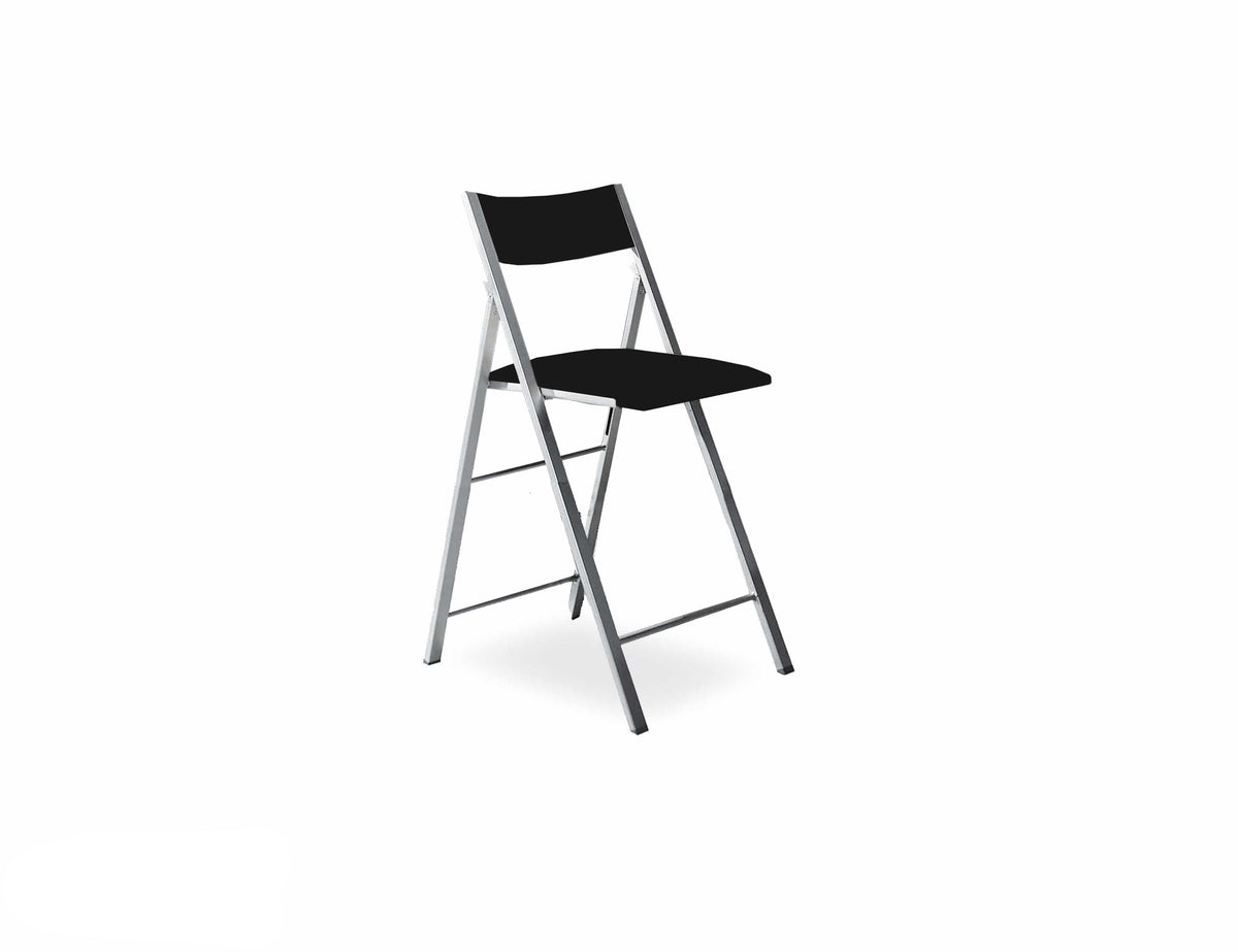 Bar Height Folding Chairs, Set of 4