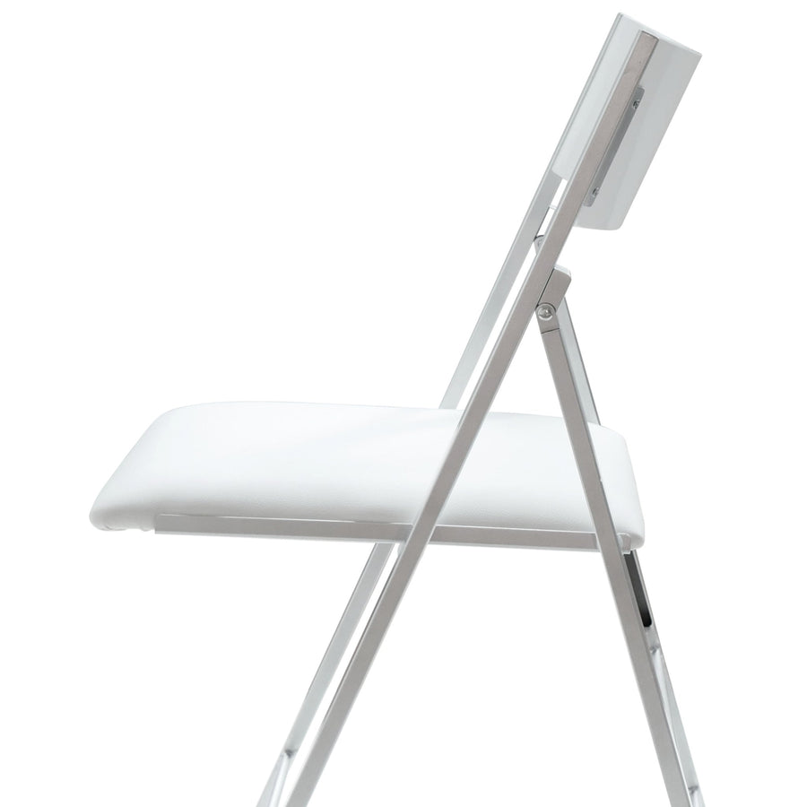 Padded Folding Chairs, Set of 2