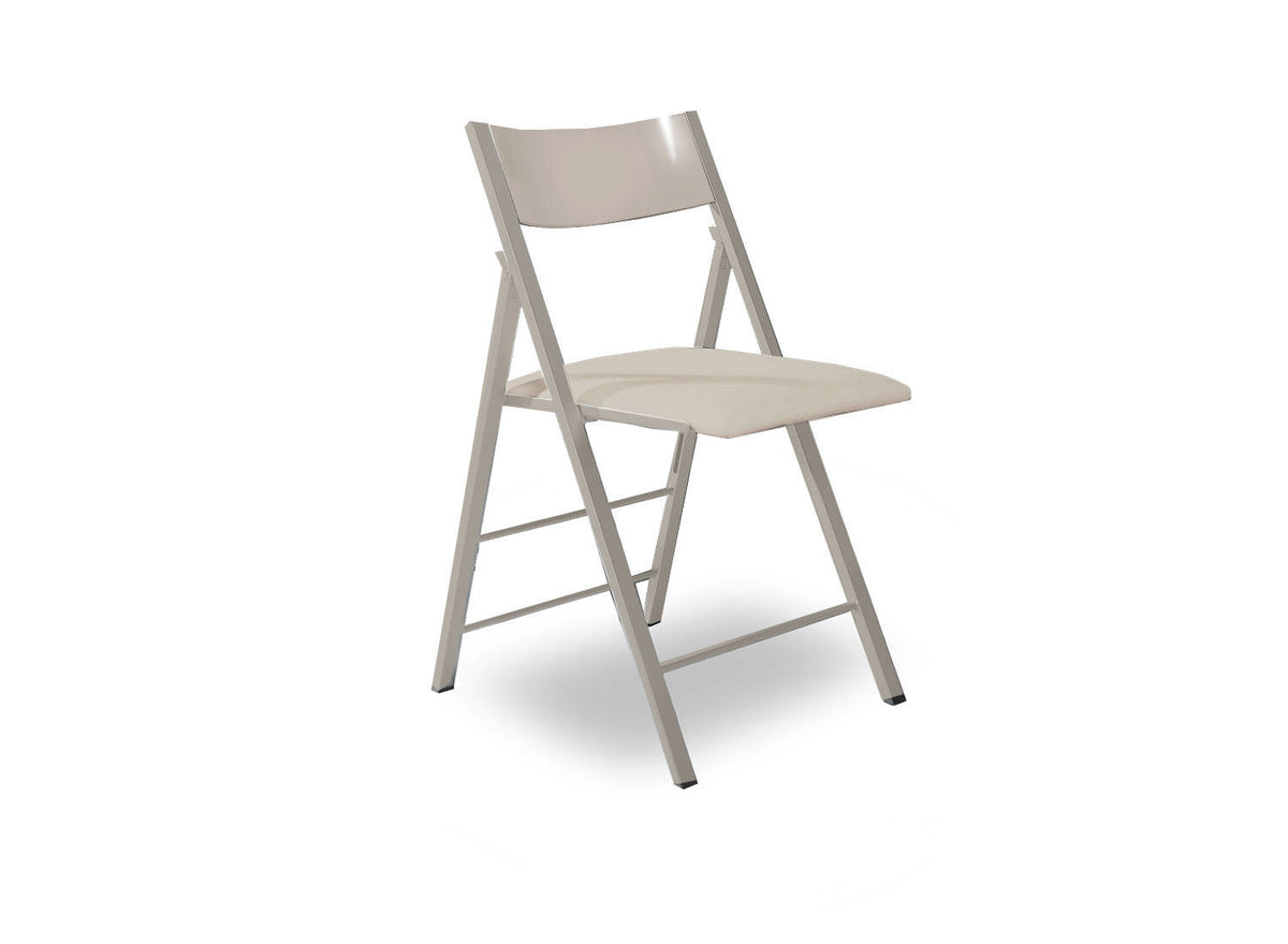Slim Folding Dining Chairs, Set of 4