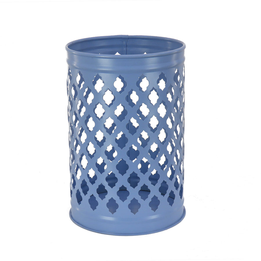 Ice Blue Modern Candle Lantern, 30 cm
