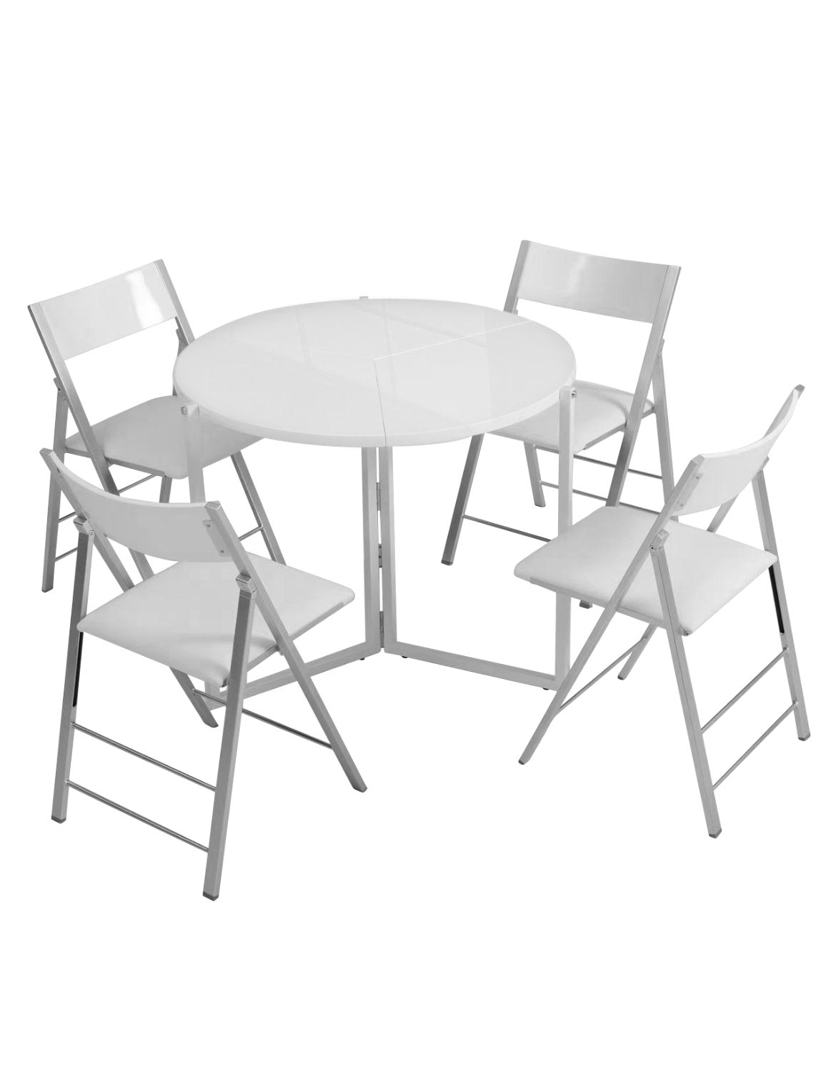 Round Folding Table, Seats 4