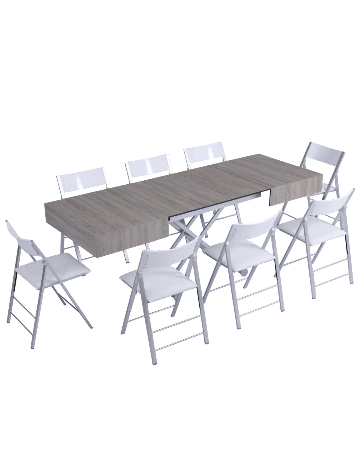 Outdoor Coffee to Dining Table, Seats up to 10
