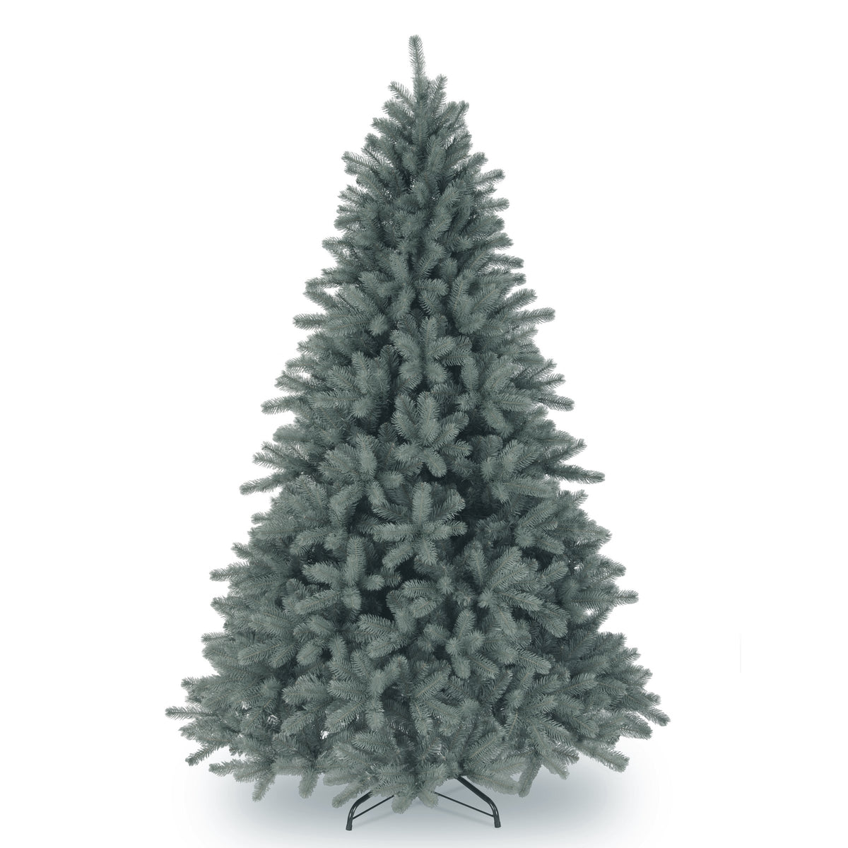 7.5ft Unlit Lakewood Blue Spruce Hinged Christmas Tree