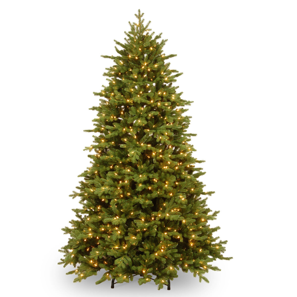 9ft Pre Lit Deluxe Fraser Fir Christmas Tree, Dual Colour LED