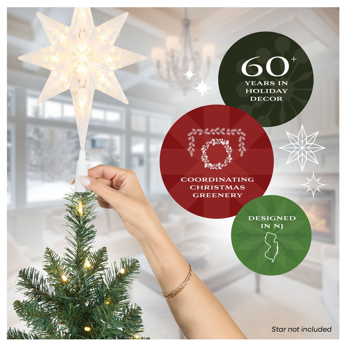 6ft Pre Lit Pop Up Frosted Christmas Tree, Warm White LED