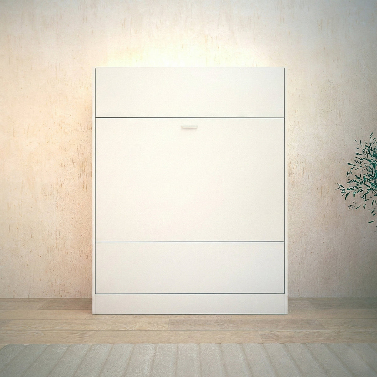 Wall Bed with Fold Down Panel, UK Super King Size