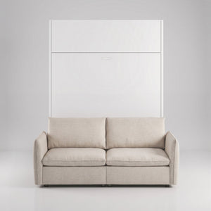 Sofa Wall Bed with 2 Seat Sofa, UK King Size