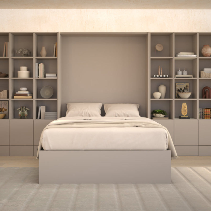 Modular Storage Cupboard for Wall Beds
