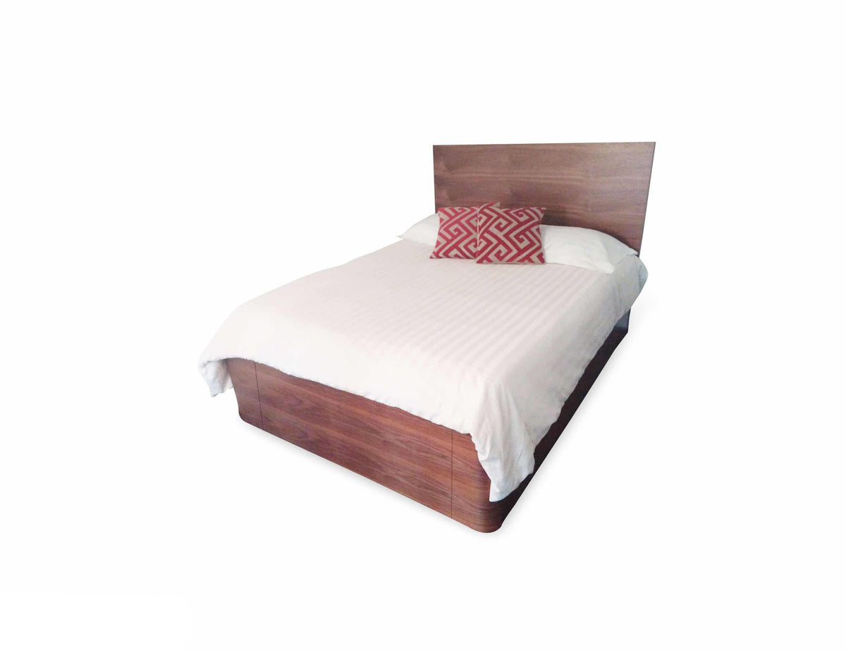 Gas Lift Ottoman Storage Bed with Tall Headboard, UK King
