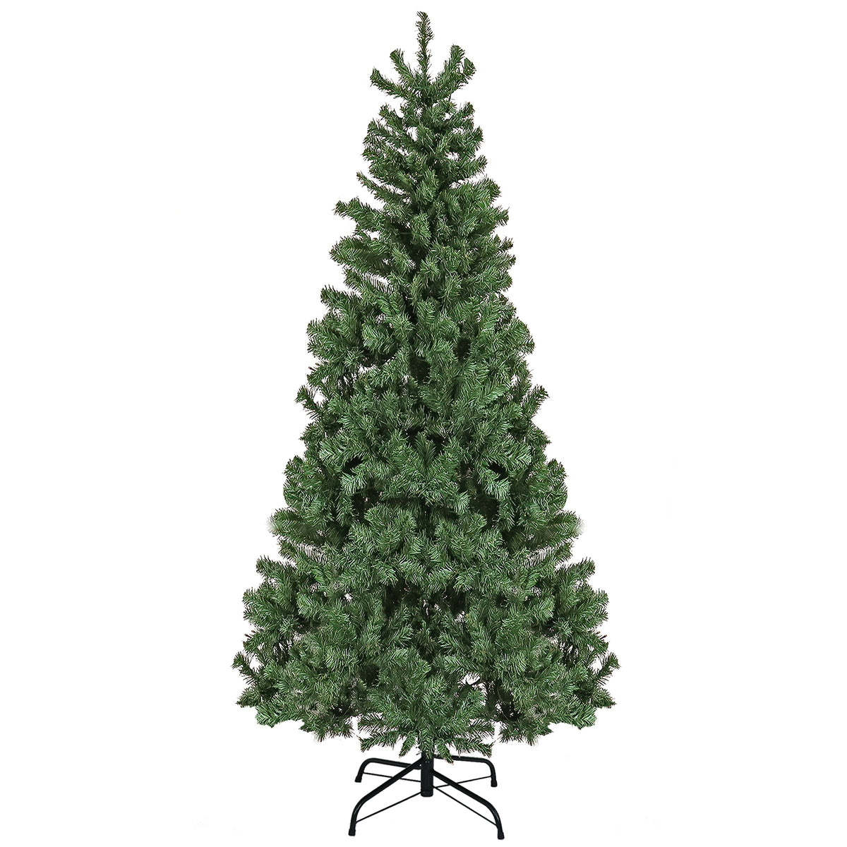 7.5ft Unlit Slim Sagamore Hinged Christmas Tree