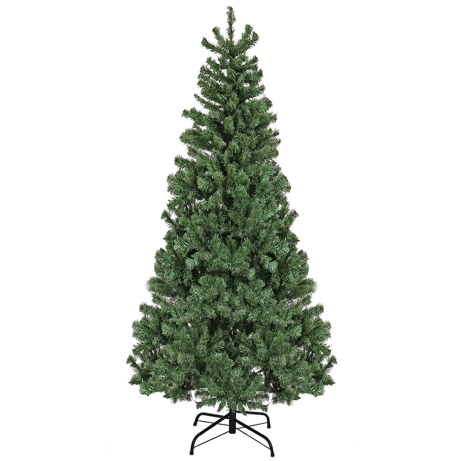7.5ft Unlit Slim Sagamore Hinged Christmas Tree