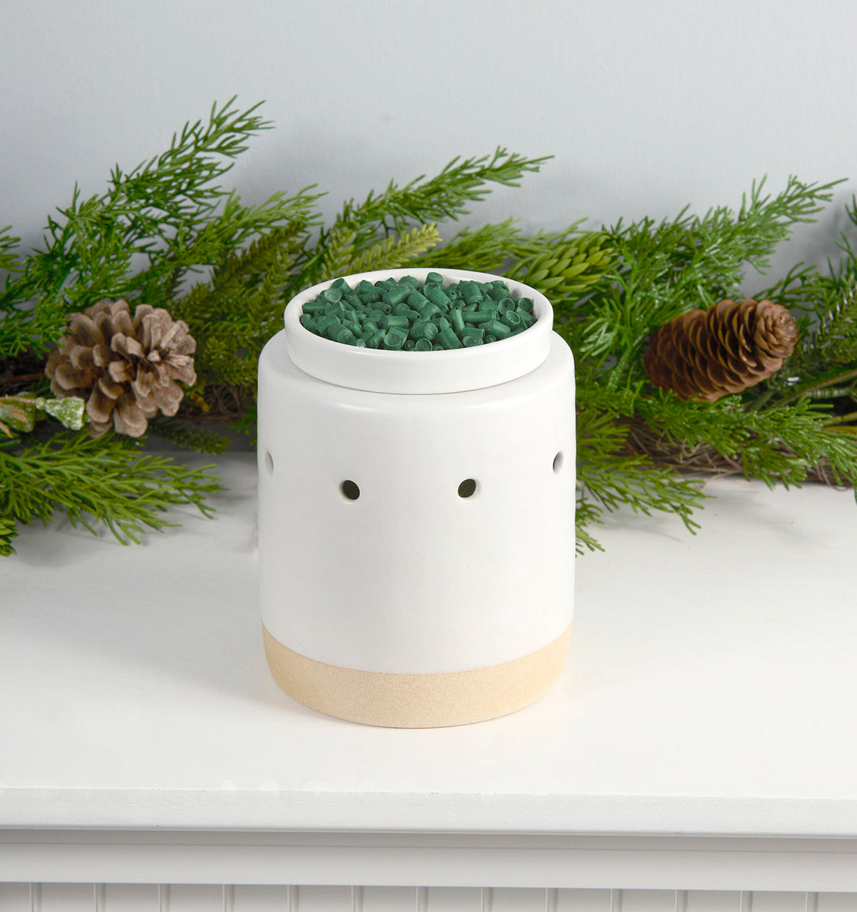 Scent Sticks and Scented Ribbons Set, White Winter Fir