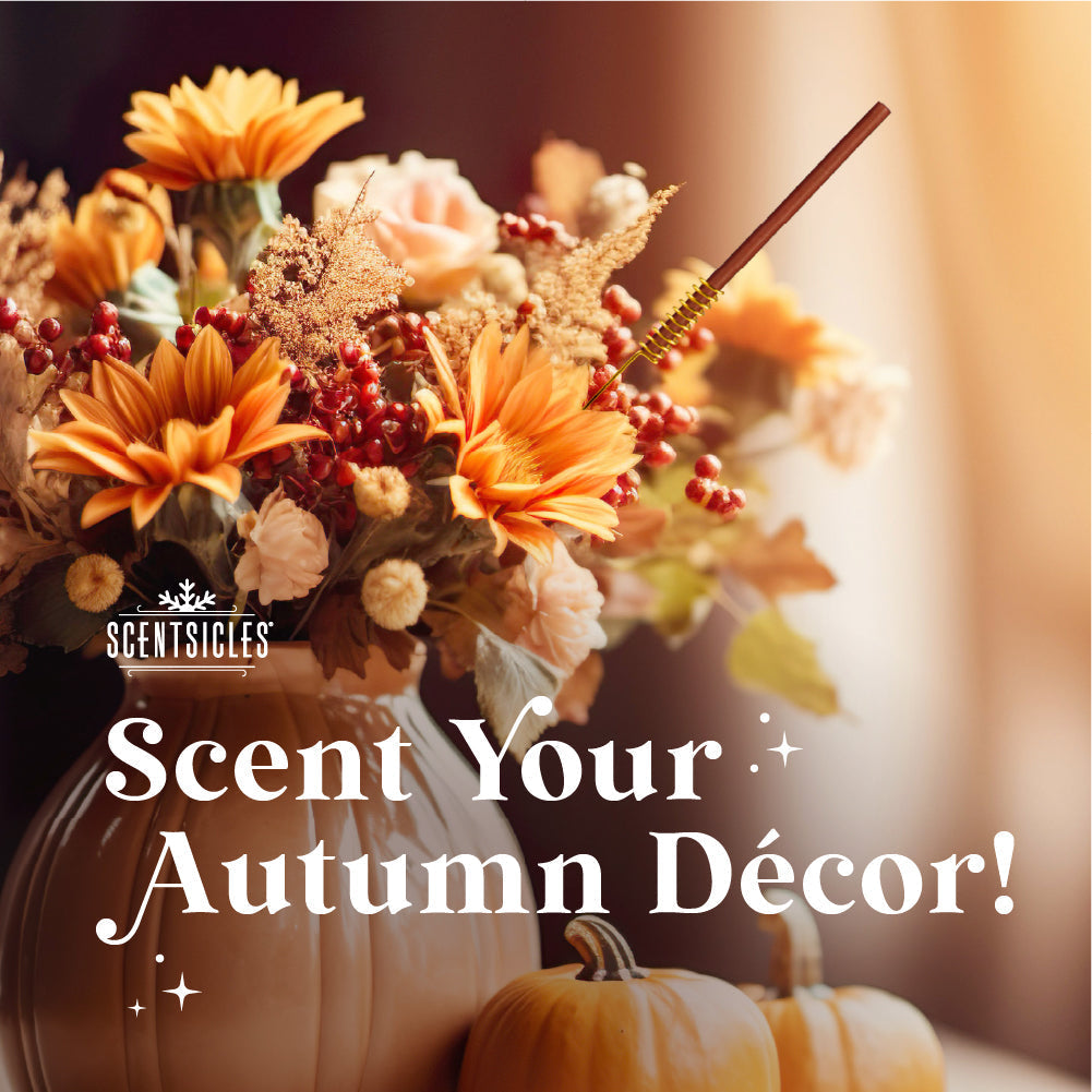 Autumn Scented Paper Ribbons Trio, Apple, Cinnamon and Vanilla Spice