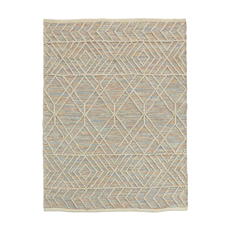 Multicoloured Hand Woven Outdoor Rug, 122 x 183 cm
