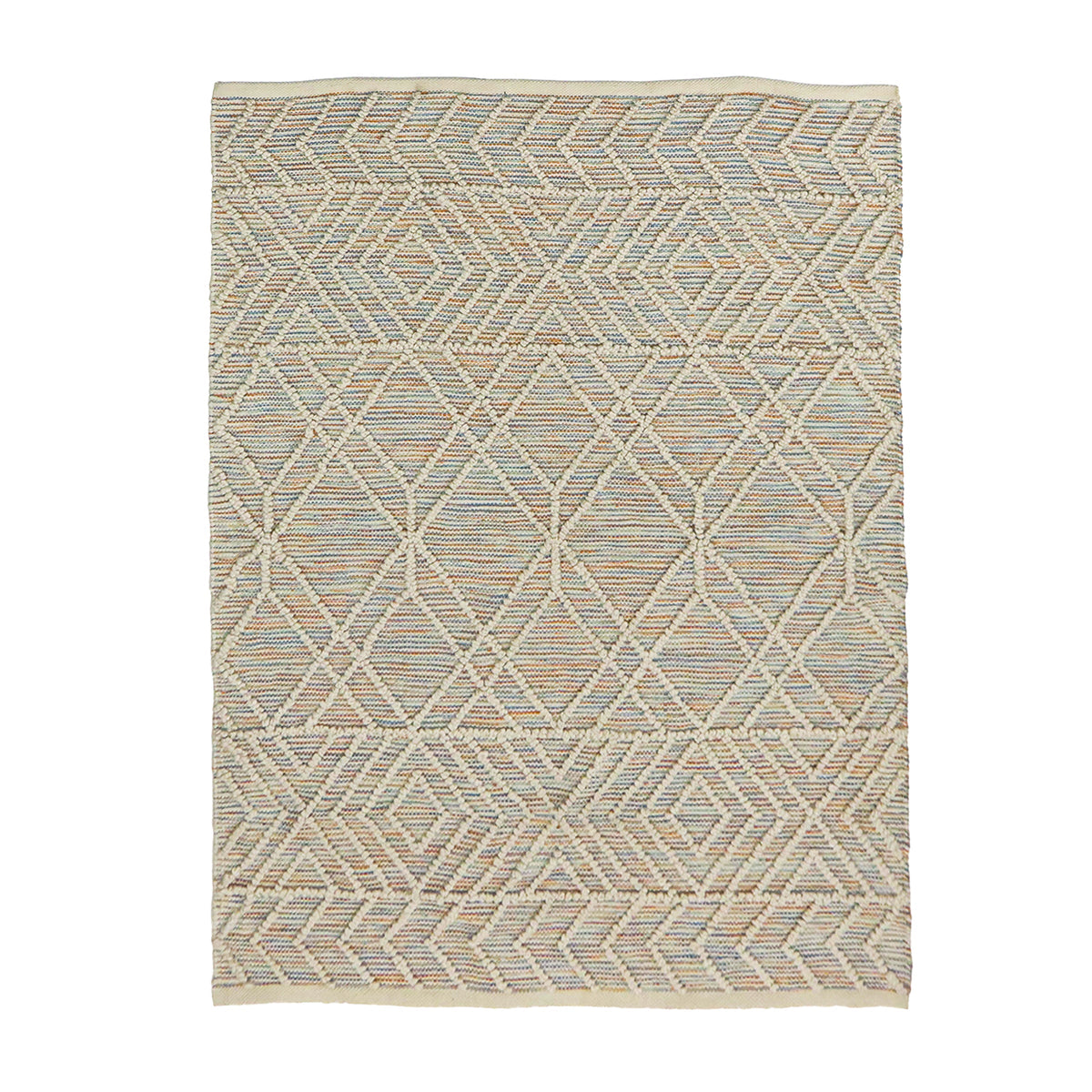 Multicoloured Hand Woven Outdoor Rug, 152 x 213 cm