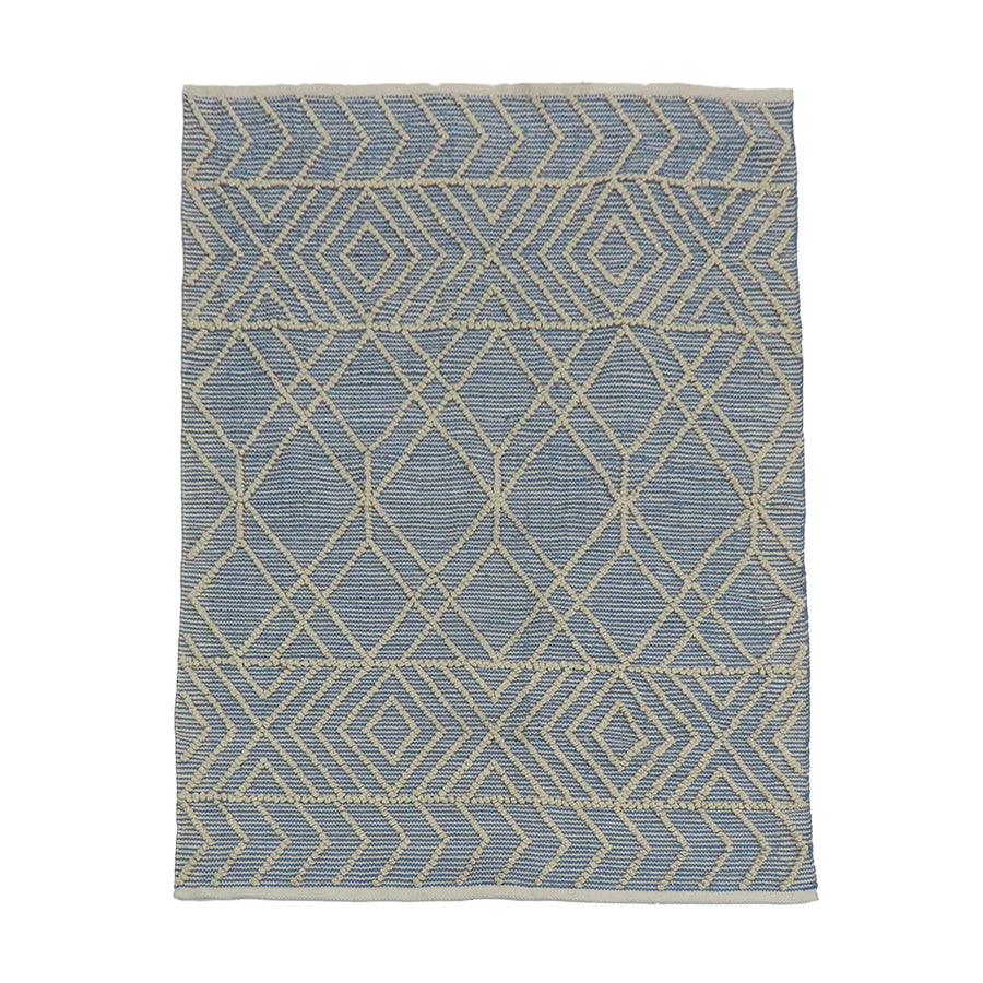 Cloud Blue Hand Woven Outdoor Rug, 122 x 183 cm