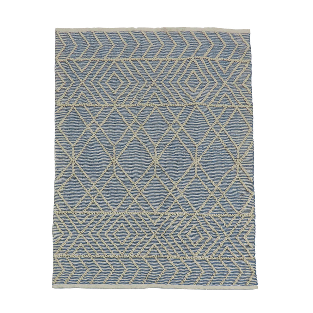 Cloud Blue Hand Woven Outdoor Rug, 152 x 213 cm
