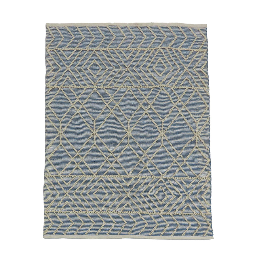 Cloud Blue Hand Woven Outdoor Rug, 152 x 213 cm