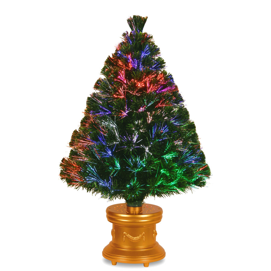 Fibre Optic Firework Christmas Tree, 3ft