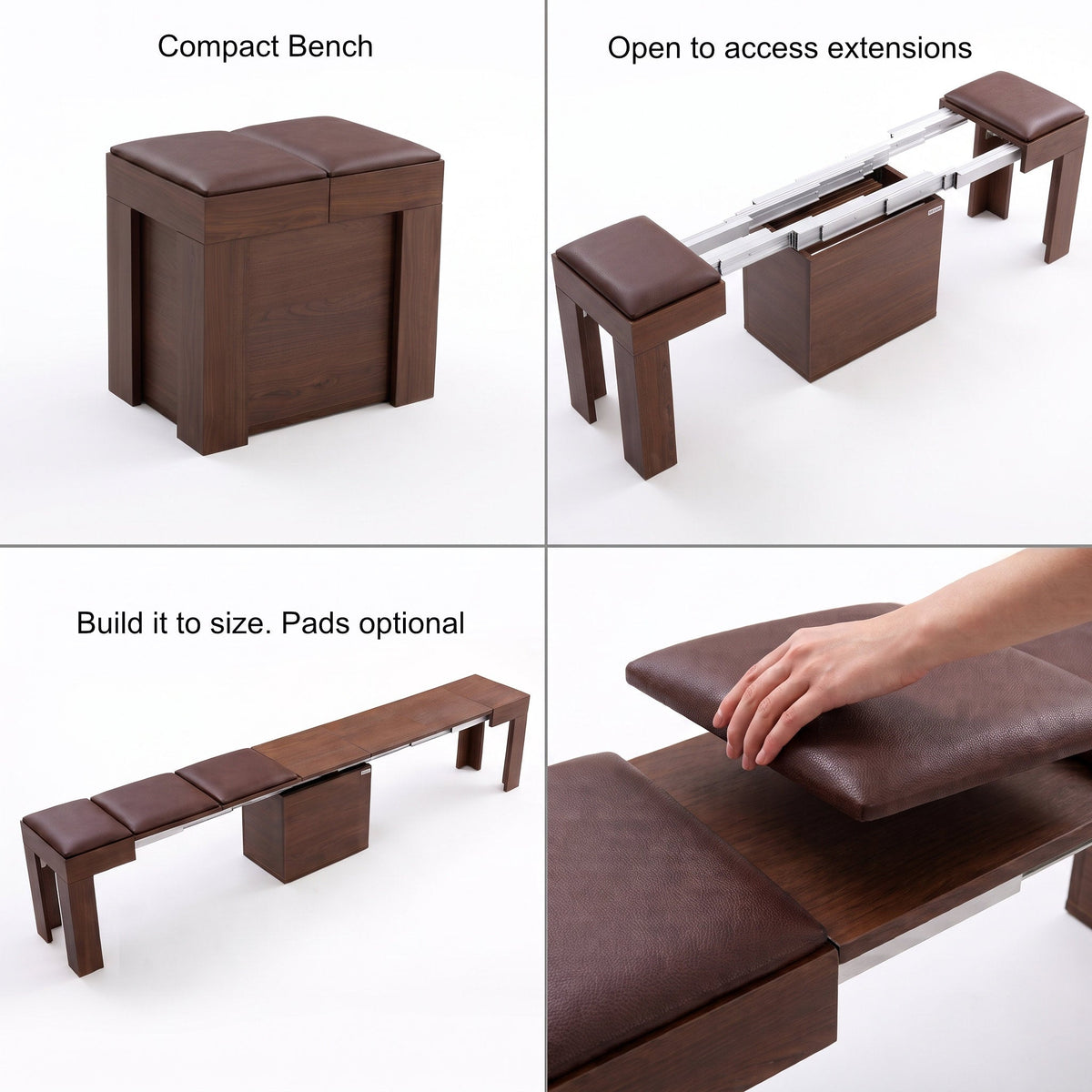 Bench in a Box, Expands to Seat 5