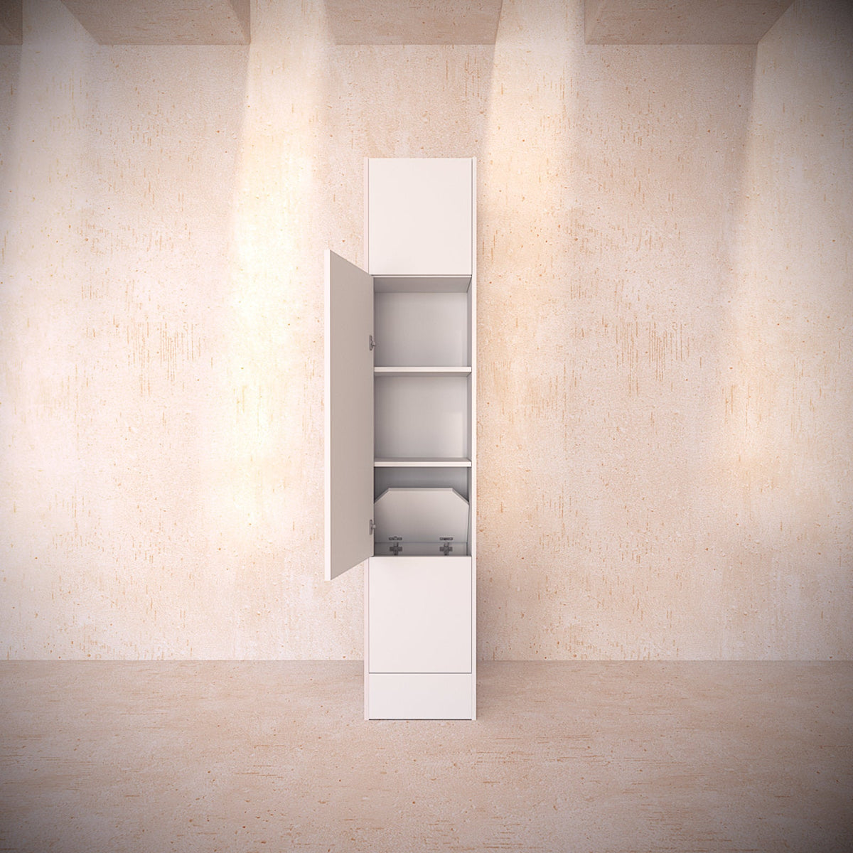 Cupboard Kit for Rotating Wall Bed, Set of 2 with Top Panel