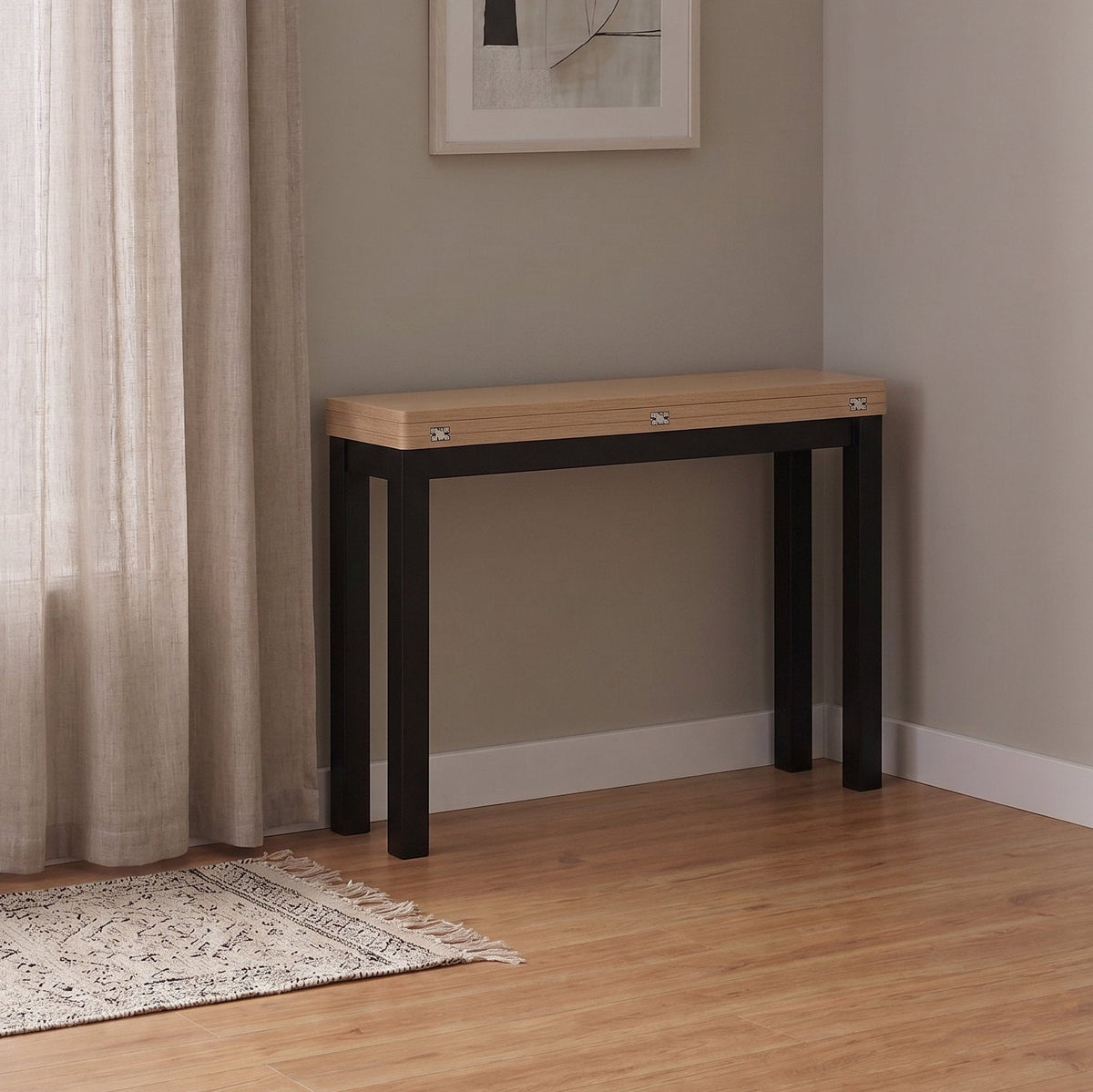 Expanding Console Table that Triples in Size