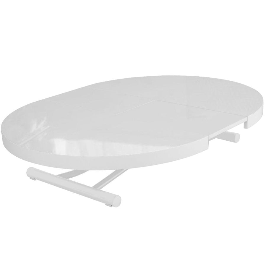 Round Lift and Extend Coffee to Dining Table, Seats 6