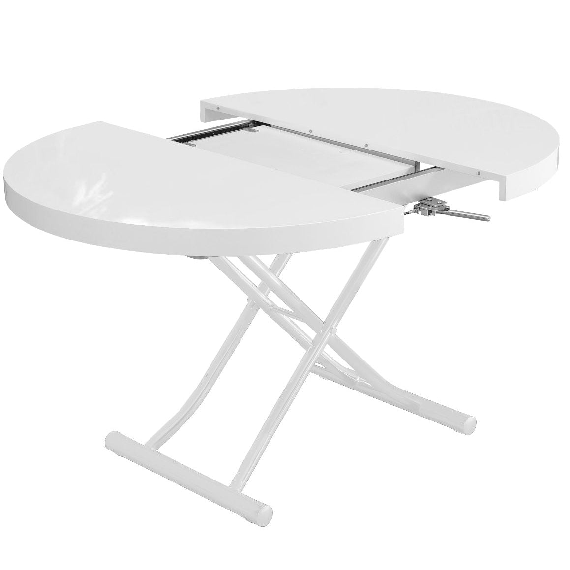 Round Lift and Extend Coffee to Dining Table, Seats 6