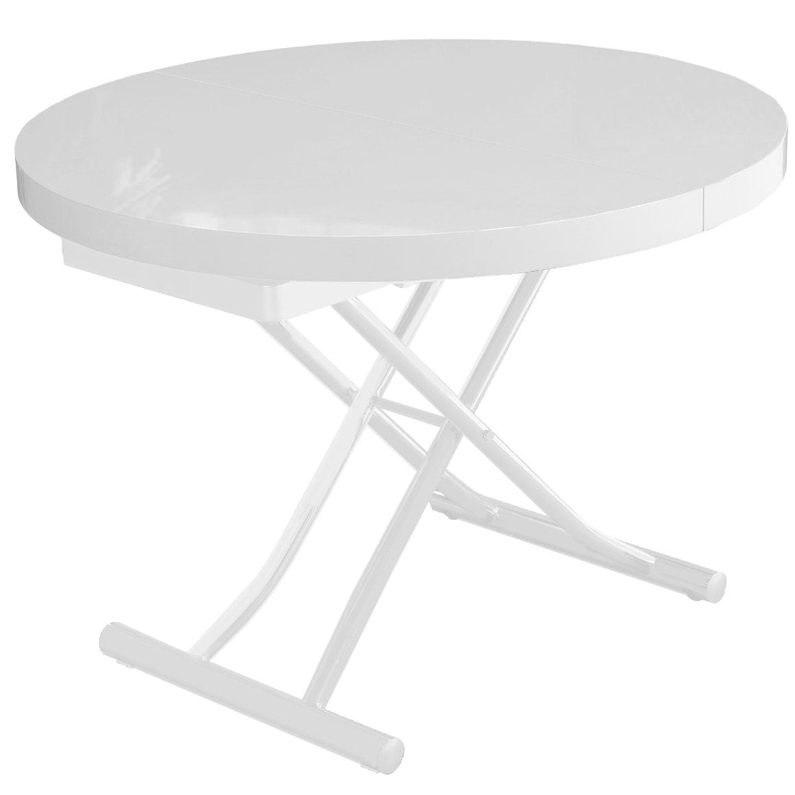 Round Lift and Extend Coffee to Dining Table, Seats 6