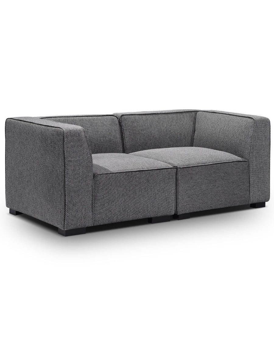 Soft Cube 2 Seat Sofa, Splits into 2 Chairs