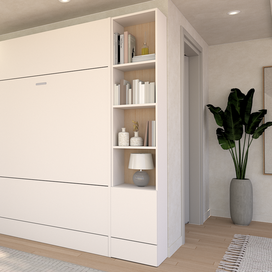 Modular Storage Cupboard for Wall Beds