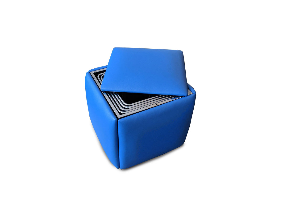 Ottoman Cube with 5 Hidden Seats