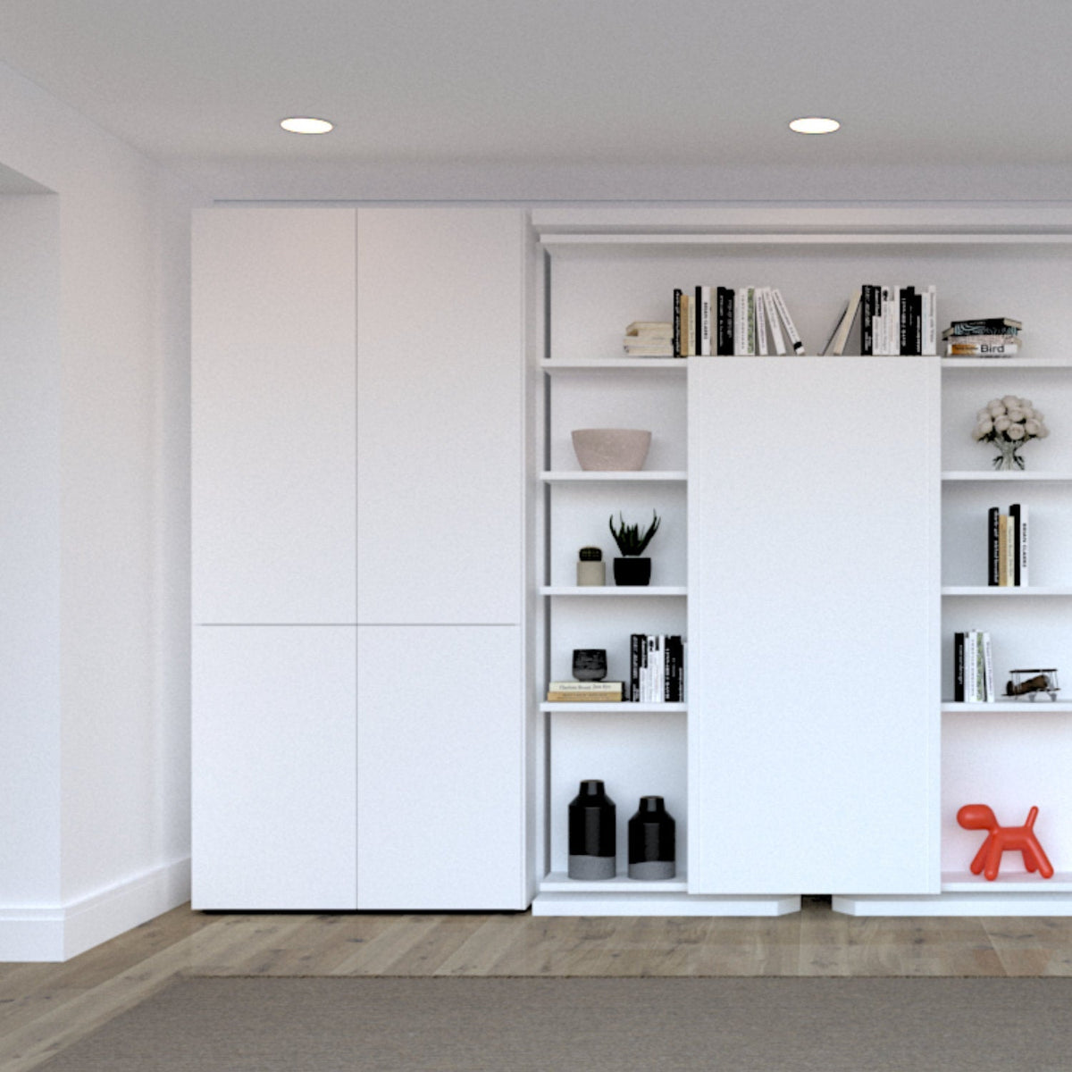 Made to Measure Cupboard Shelving for Wall Beds
