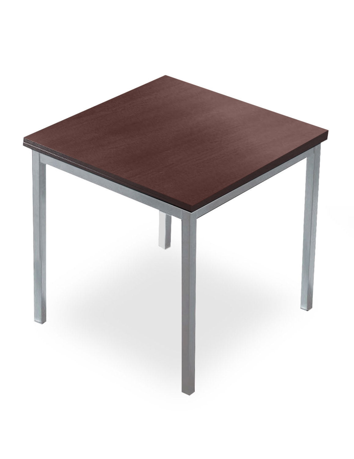 Small Square Folding Kitchen Table, Doubles in Size