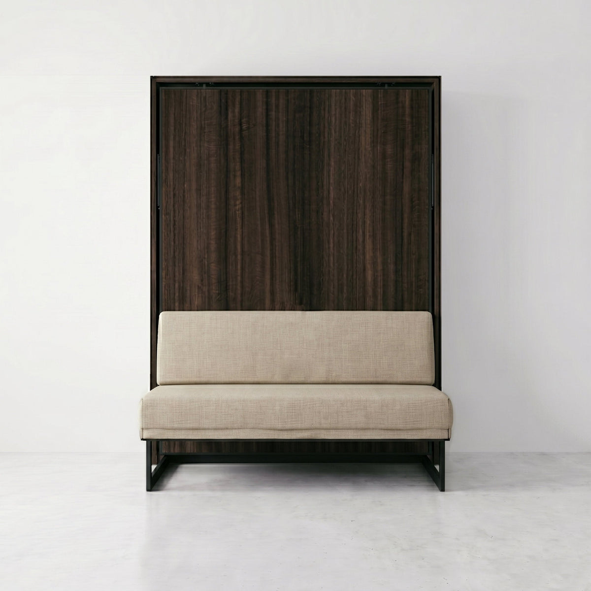 Italian Wall Bed with Compacting Sofa