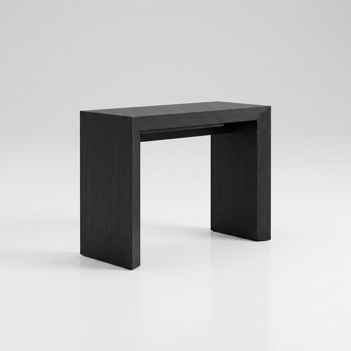 Shallow Extending Console Table with Bold Edge