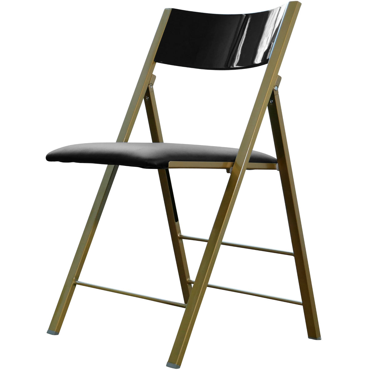 Slim Folding Dining Chairs, Set of 4
