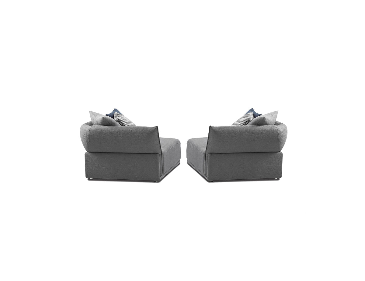 Compact 2 Seat Sofa that Splits into 2 Chairs